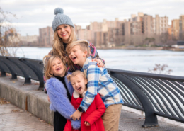 family photo at Sutton Place Park