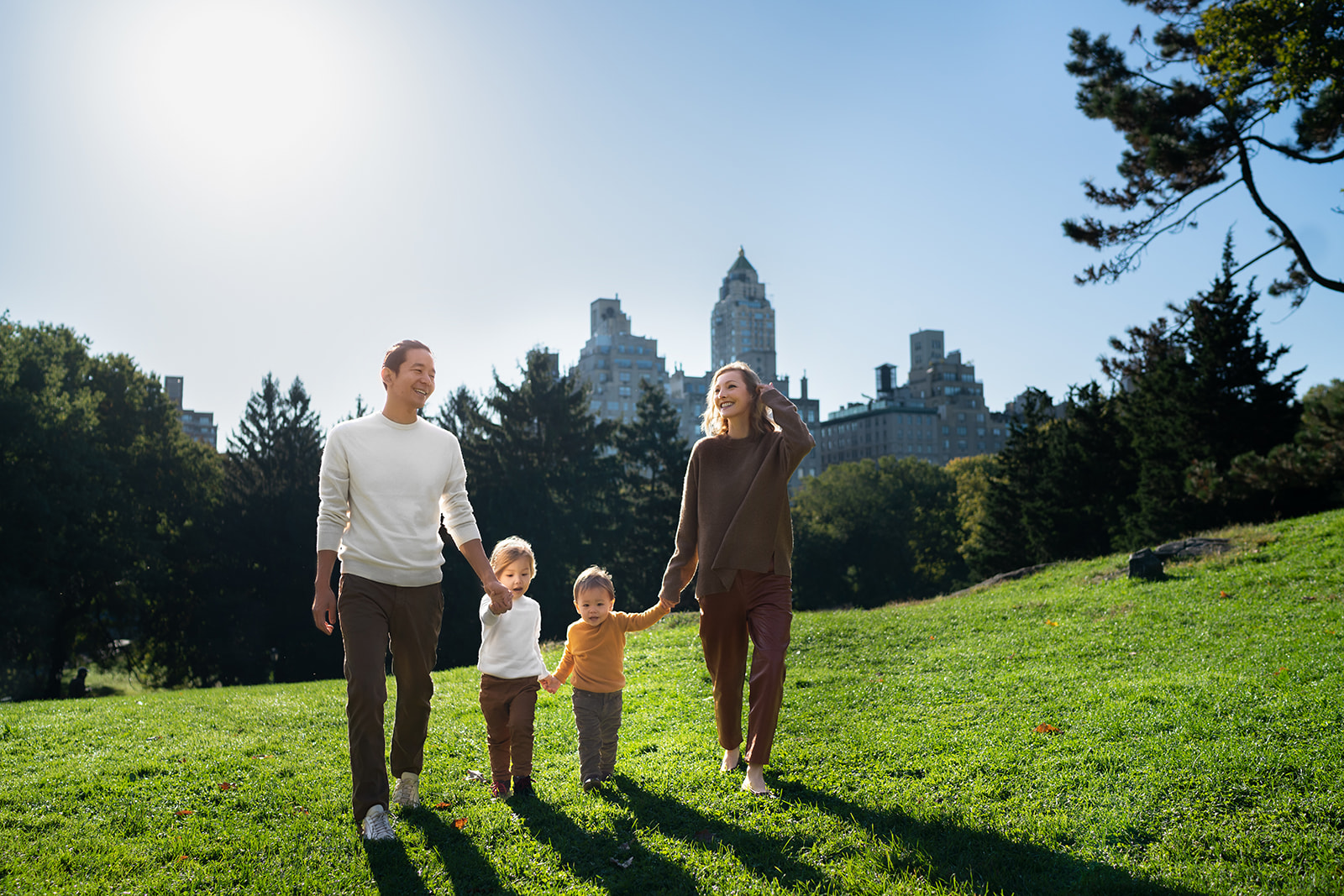 Central Park NYC family photos